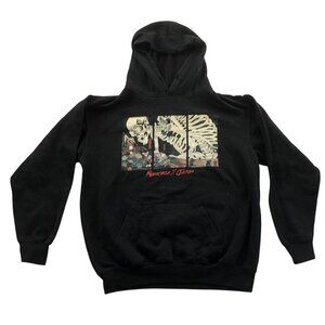 Franchise Los Angeles Mens Hoodie Sweatshirt Small Black Pullover Classic Casual